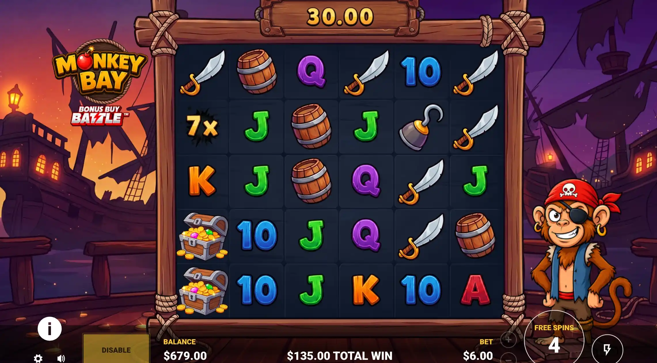 Monkey Bay Features
